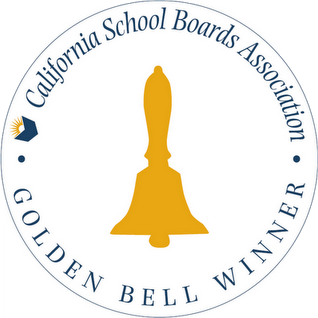 California School Boards Association Golden Bell Winner Logo