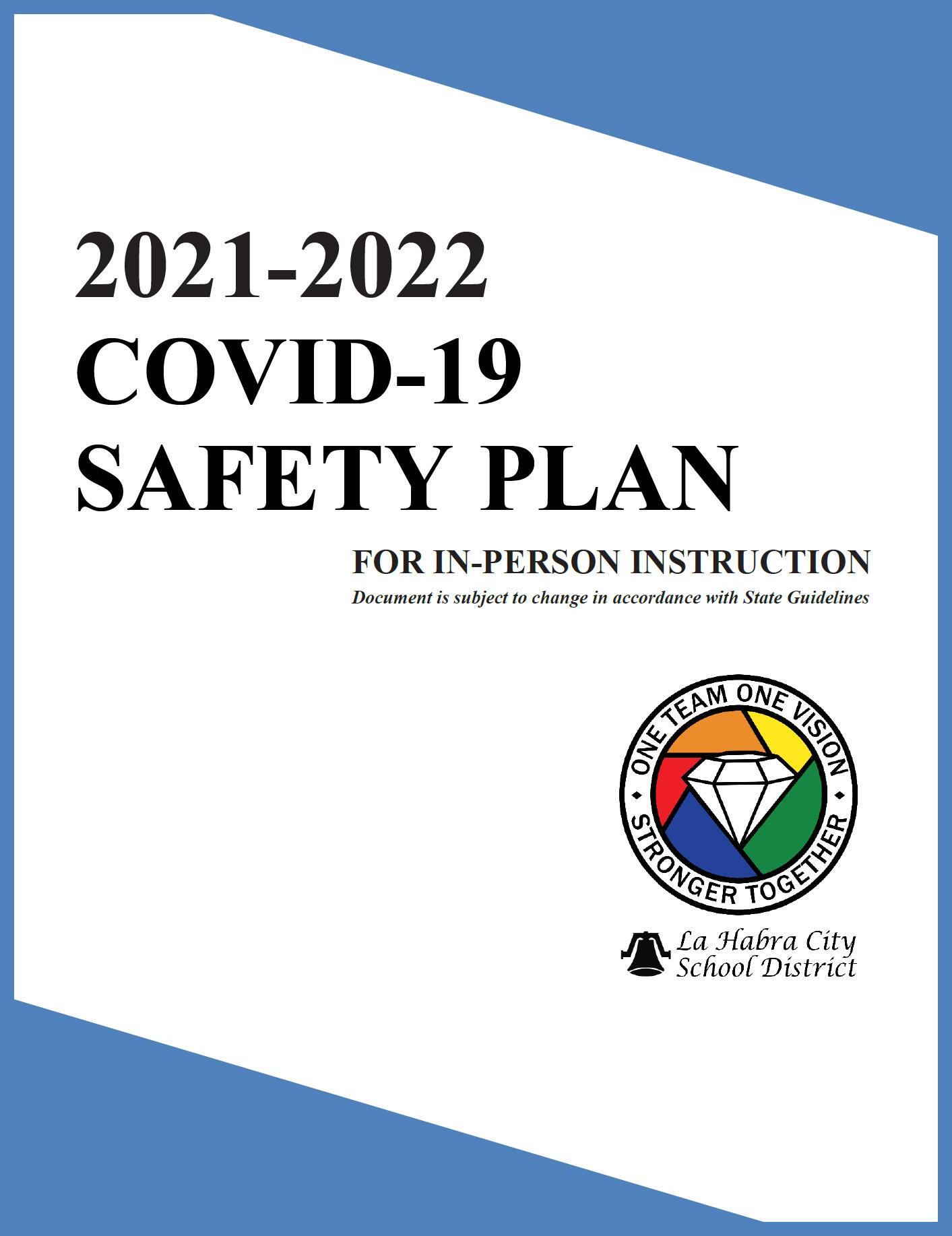 Covid-19 Safety Plan